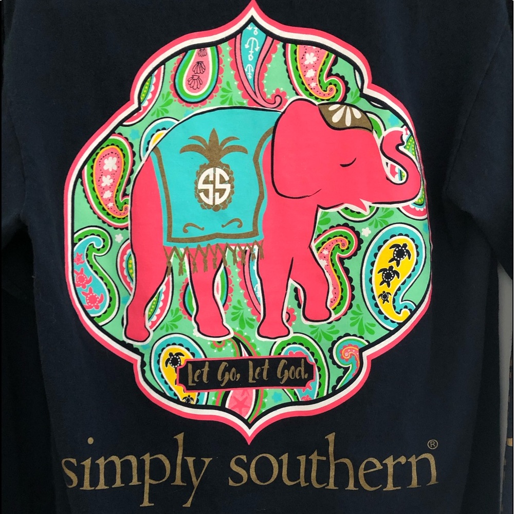3 Simply Southern women’s small tee shirts